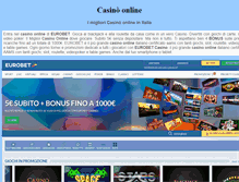 Tablet Screenshot of casinostudio3000.com